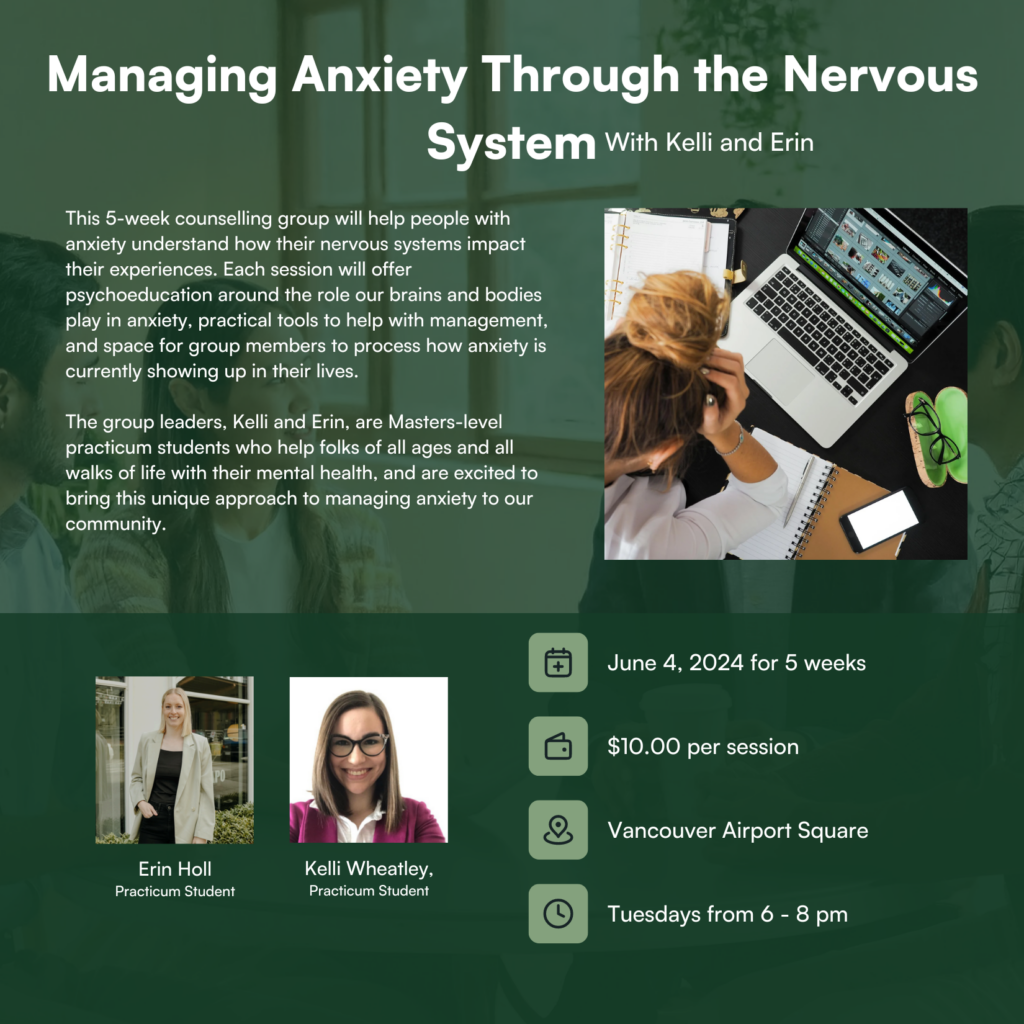 Managing anxiety through the nervous system